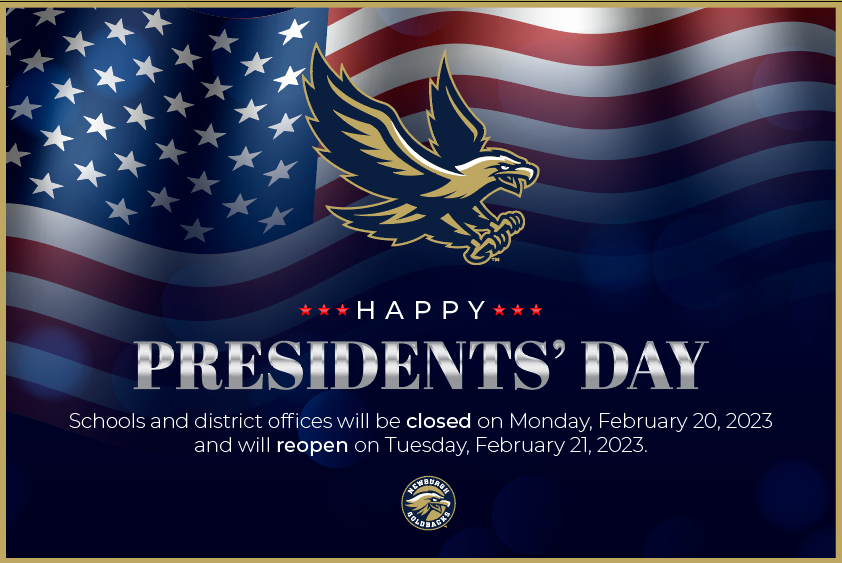 REMINDER! District Closed for Presidents' Day News NECSD